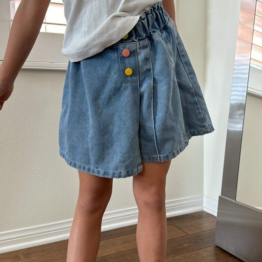 Girls denim shorts